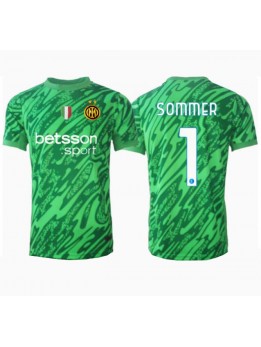 Inter Milan Yann Sommer #1 Målvakt Replika Hemmakläder 2024-25 Kortärmad